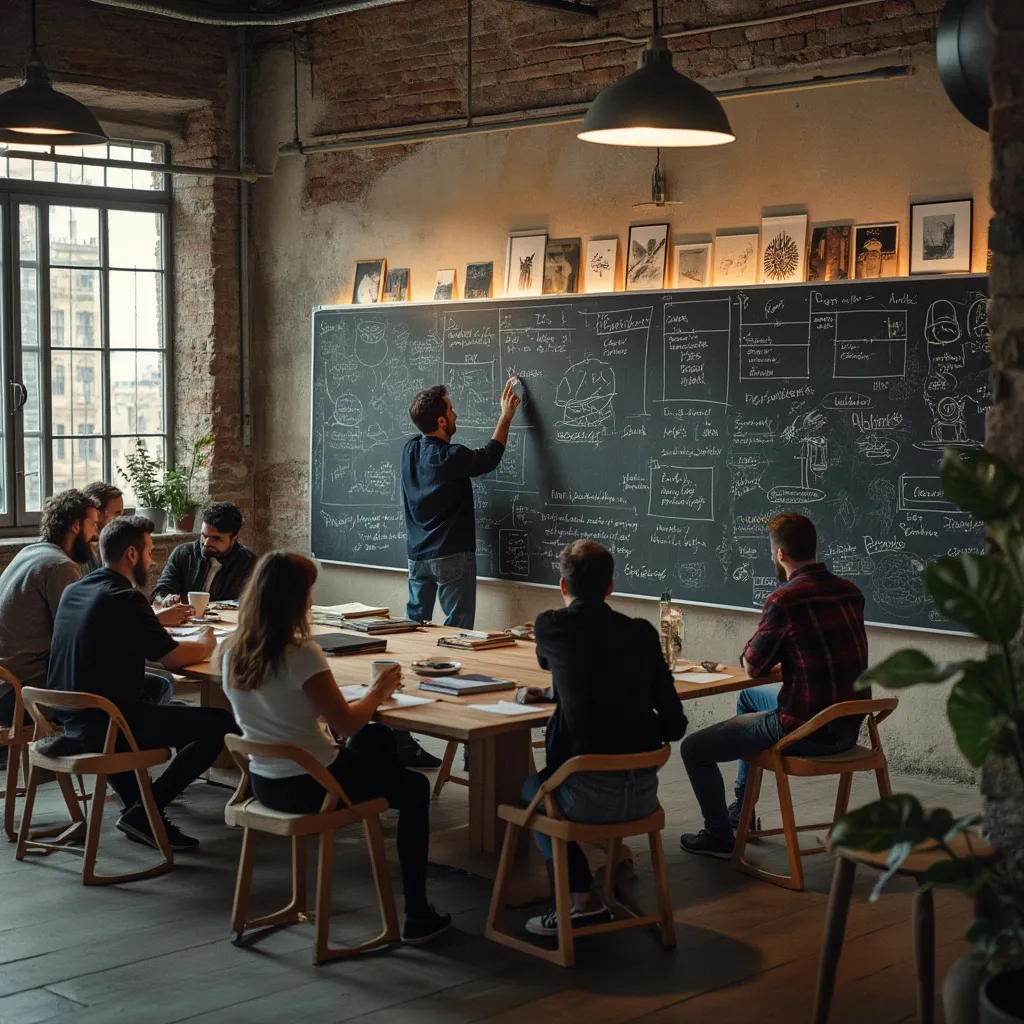 Sesión de brainstorming